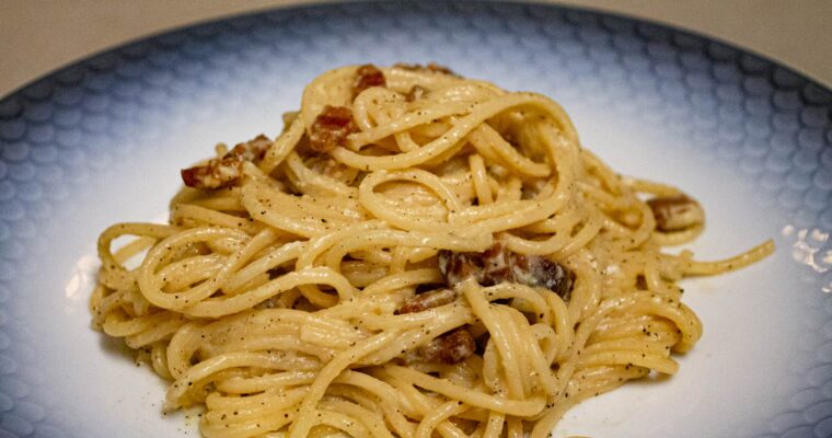 Spaghetti Carbonara – den ægte og den bedste