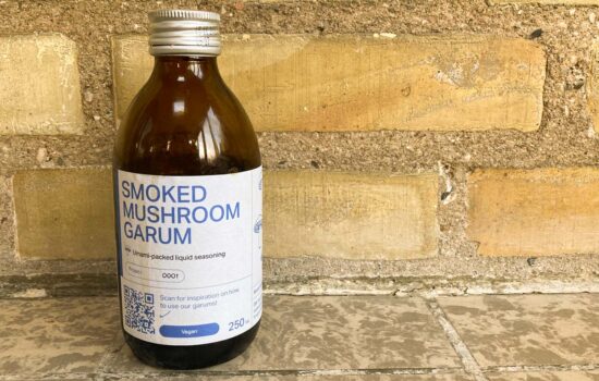 Smoked mushroom garum fra Noma